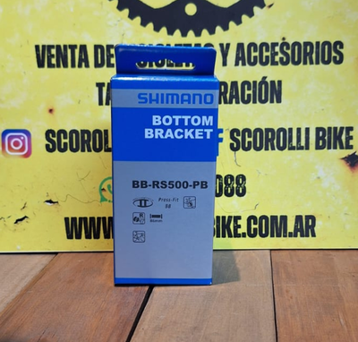 Caja pedalera Shimano BB-RS500-PB