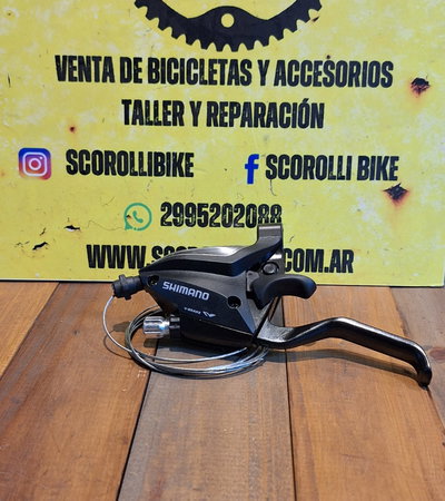 Manija integrada Shimano ST-EF500