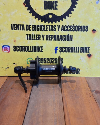Maza delantera Shimano Deore FH-M475 7/11V p/tornillo