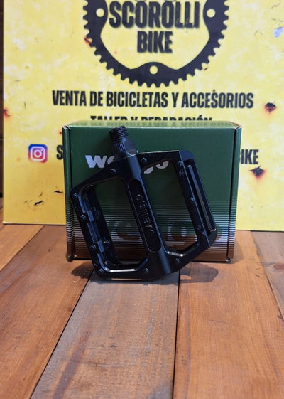 Pedales Wellgo aluminio plataforma B087DU