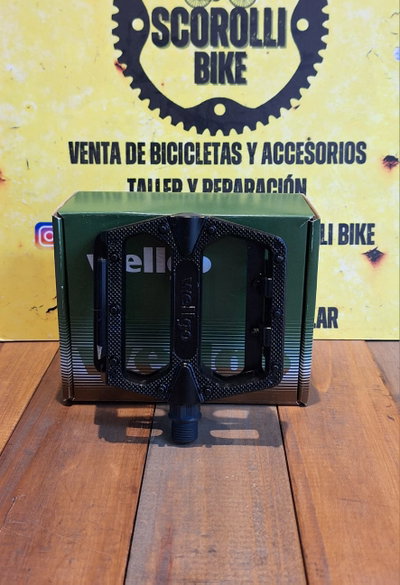 Pedales Wellgo aluminio plataforma B155
