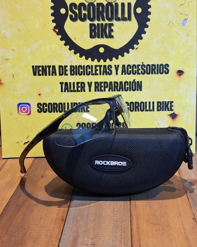 Lentes Rockbros fotocromatico negro