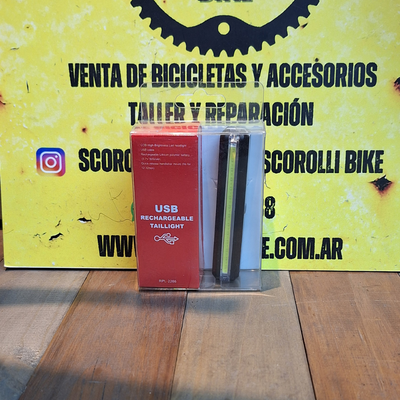 Luz barra recarga USB