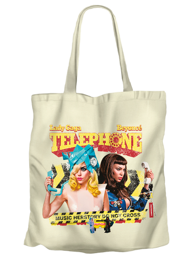Tote Gaga Telephone Lienzo