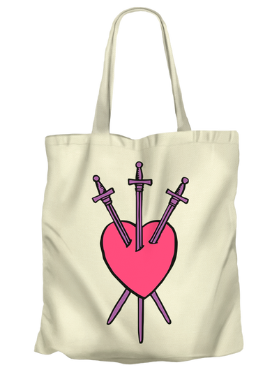 Tote 3 de Espadas Dark Lienzo