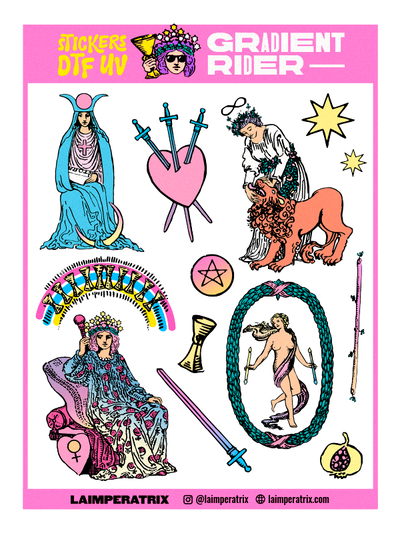 Stickers DTF UV - Gradient