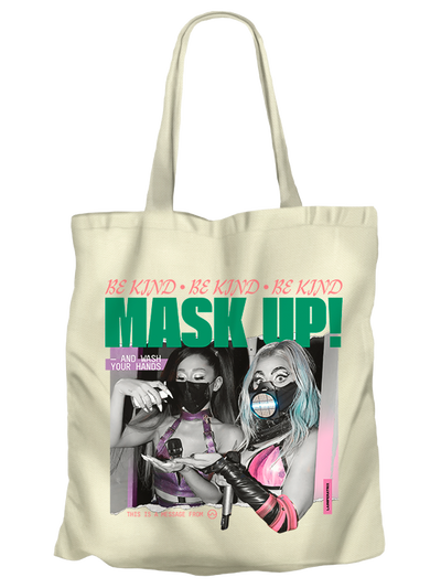 Tote Gaga Mask Up Lienzo