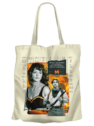 Tote The Mummy Lienzo