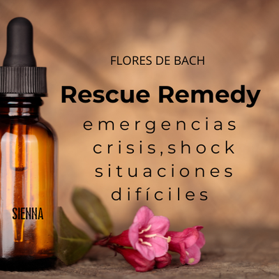 Flores de Bach RESCUE REMEDY-para crisis, shock o situaciones de emergencia 