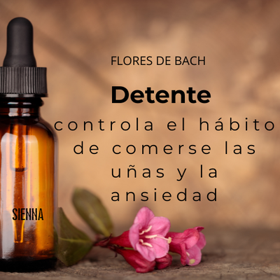 Flores de Bach DETENTE-para controlar el impulso de comerse las uñas u otros hábitos