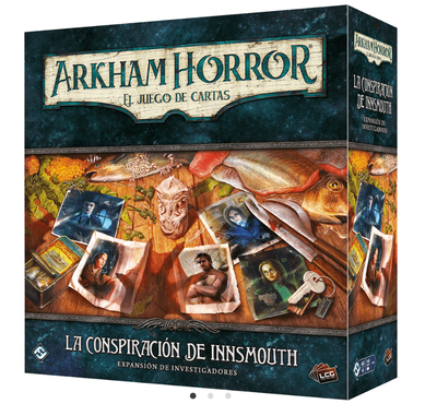 ARKHAM HORROR LCG: LA CONSPIRACIÓN DE INNSMOUTH EXPANSIÓN INVESTIGADORES