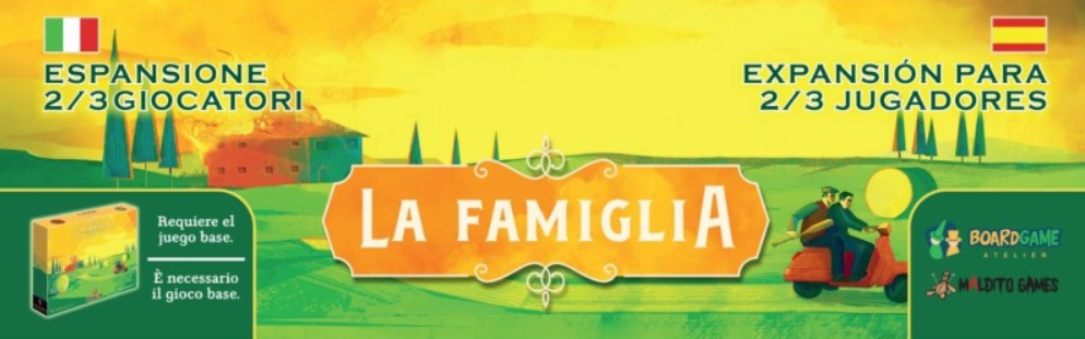 La Famiglia: Expansión para 2/3 jugadores