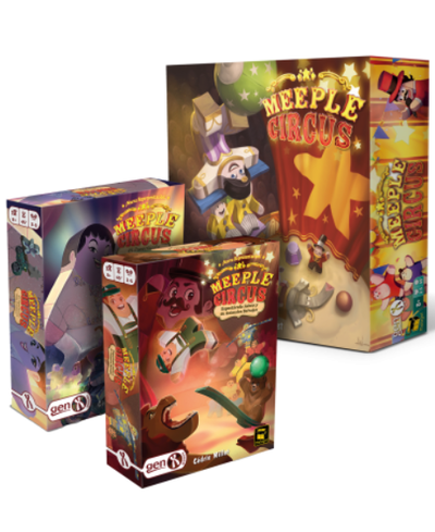 Combo: Meeple Circus + 2 expansiones