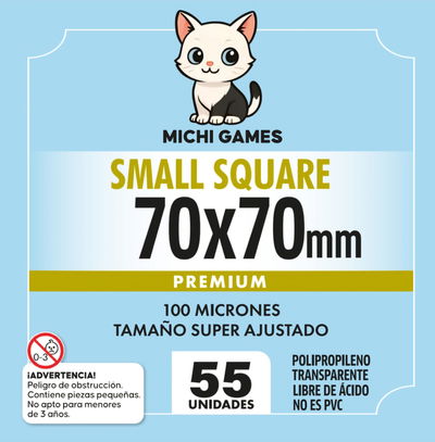 FOLIOS SMALL SQUARE PREMIUM 70x70mm - 55 unidades