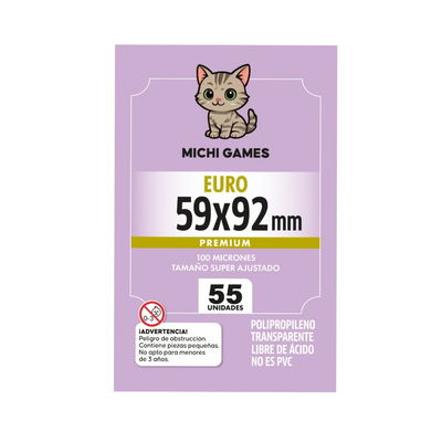 FOLIOS EURO PREMIUM 59X92mm - 55 unidades