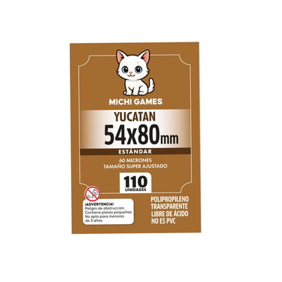 FOLIO YUCATAN ESTANDAR 54x80mm - 110 unidades