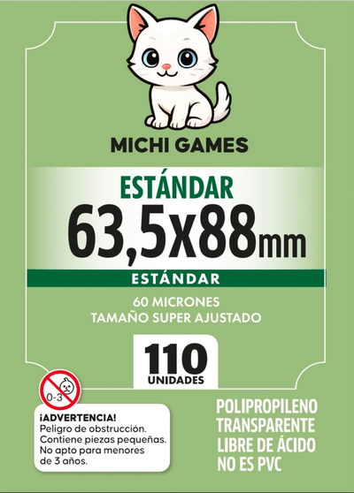 FOLIOS ESTANDAR 63,5x88mm - 110 unidades