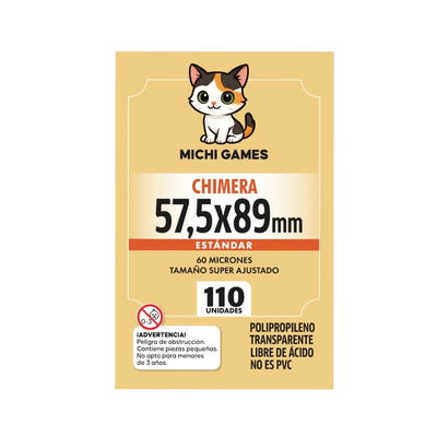 FOLIOS CHIMERA ESTANDAR 57,5x89mm- 110 unidades