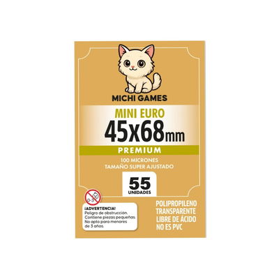 FOLIOS MINI EURO PREMIUM 45x68mm - 55 unidades