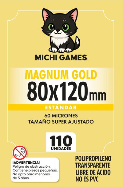 FOLIOS MAGNUM GOLD ESTANDAR 80X120mm- 110 unidades