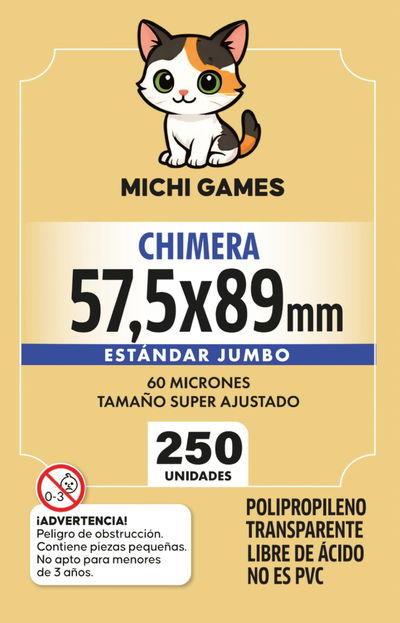 FOLIOS JUMBO CHIMERA 57,5x89mm- 250 unidades