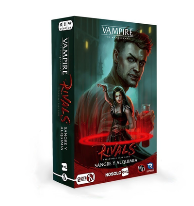 Vampire: The Masquerade - Rivals - Sangre y Alquimia - expansión