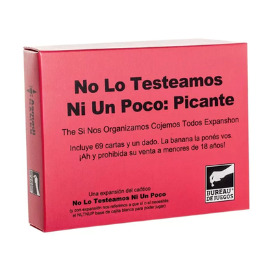 No Lo Testeamos Ni Un Poco: Picante- Expansión