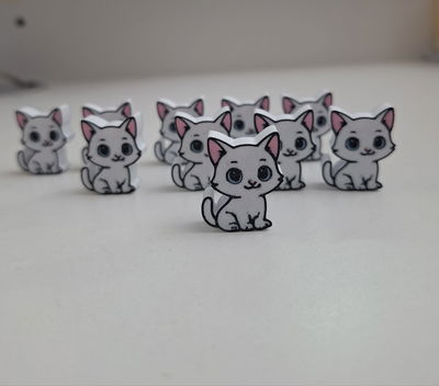 Michi Meeple - ALGODON - Pack de 10 unidades