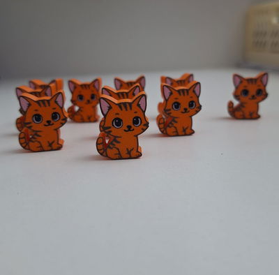 Michi Meeple- CARAMELO - Pack por 10 unidades