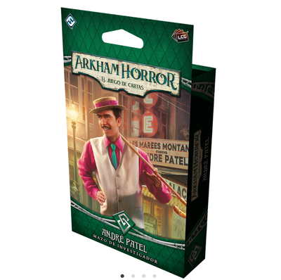 ARKHAM HORROR: André Patel Mazo de investigador