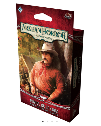 ARKHAM HORROR: Miguel de la Cruz Mazo de investigador