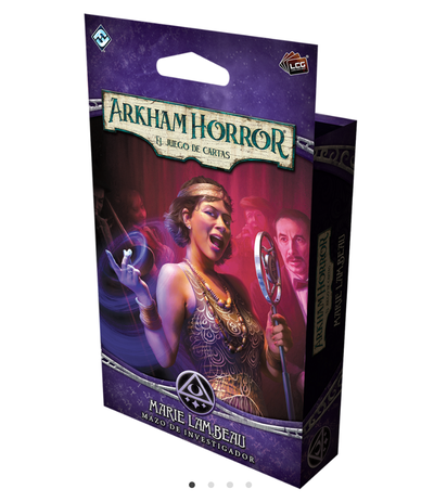 ARKHAM HORROR: Marie Lambeau Mazo de Investigador
