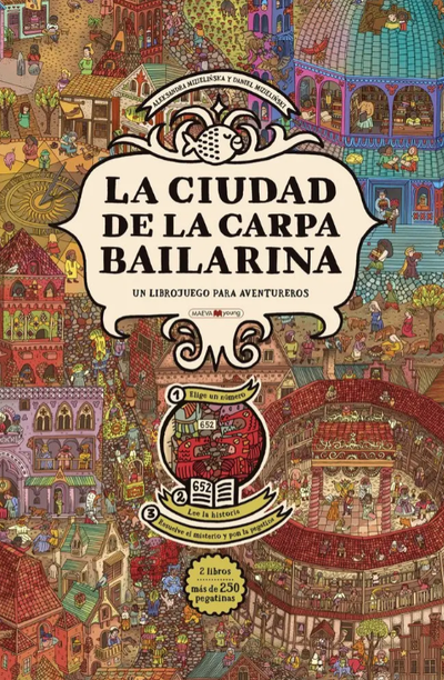 LIBRO: LA CIUDAD DE LA CARPA BAILARINA 