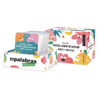 EN PALABRAS: DESCUBRIENDO - Juego de Cartas para Niños y Adultos