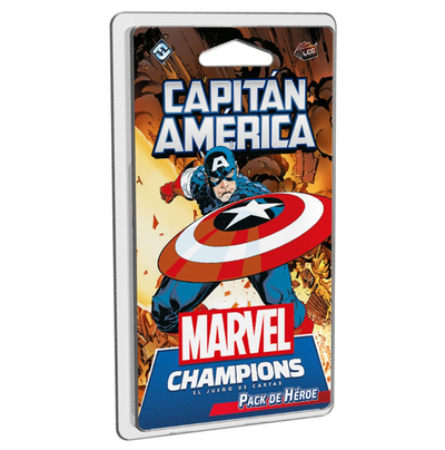 PACK DE HEROE  CAPITÁN AMERICA - MARVEL CHAMPIONS 