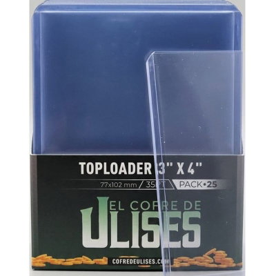 Top Loader  (77x102MM) TopLoader TCG x 25 unidades