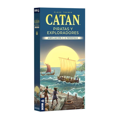 Catan: ampliación 5-6 jugadores Piratas y Exploradores