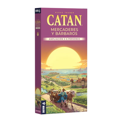 Catan: ampliación 5-6 jugadores Mercaderes y Bárbaros