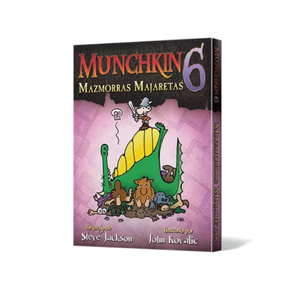 MUNCHKIN 6 DUNGEON DEMENTE- EXPANSIÓN EN ESPAÑOL