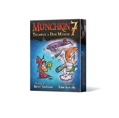 MUNCHKING 7-TRAMPAS A DOS MANOS- EXPANSIÓN EN ESPAÑOL