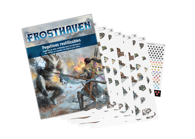  Frosthaven : pegatinas reutilizables
