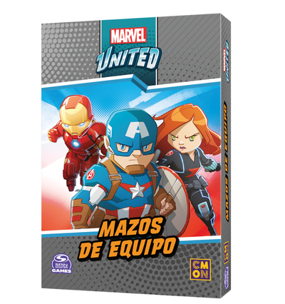 Marvel United mazos de equipos