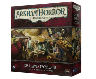 ARKHAM HORROR LCG - LAS LLAVES ESCARLATA EXP. INVESTIGADORES