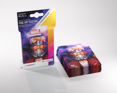 PROTECTOR - MARVEL CHAMPIONS FINE ART- STAR-LORD -SLEEVES (Standard)