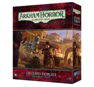ARKHAM HORROR LCG - LAS LLAVES ESCARLATA EXP. CAMPAÑA
