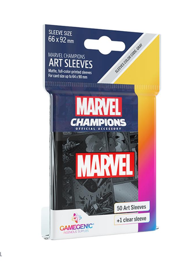 PROTECTOR - MARVEL CHAMPIONS- MARVEL BLACK (Standard)