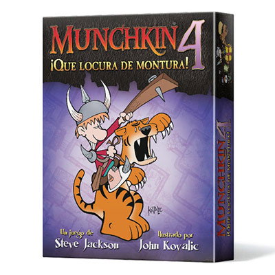 Munchkin 4: ¡Que locura de montura!