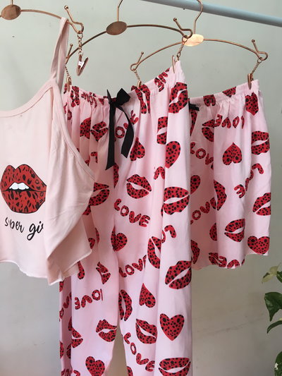 PIJAMA LUPI VAQUITA 