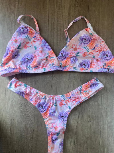 Conjunto microfibra con colaless