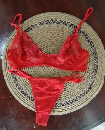 Conjunto de tul bordado con colaless regulable 